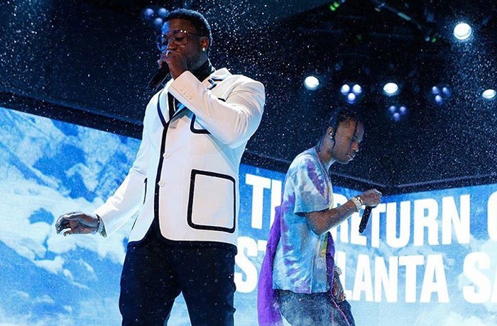 Gucci Mane Performs “Last Time” On “Kimmel” With Travis Scott [WATCH]
