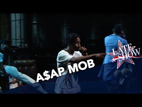 A$AP Mob Performs “Crazy Brazy” On “The Late Show” [WATCH]
