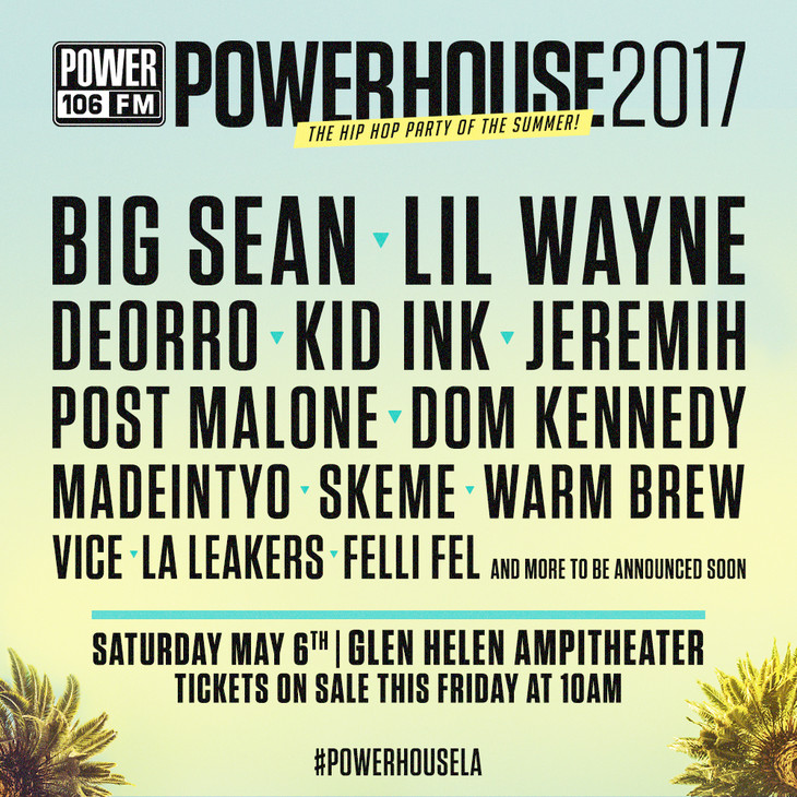 Power 106’s #POWERHOUSELA Lineup Announced [PEEP]