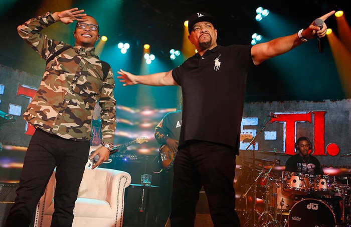 Ice-T & T.I. Join Forces As Ice-T.I. For Mash-Up Performance On “Kimmel” [WATCH]
