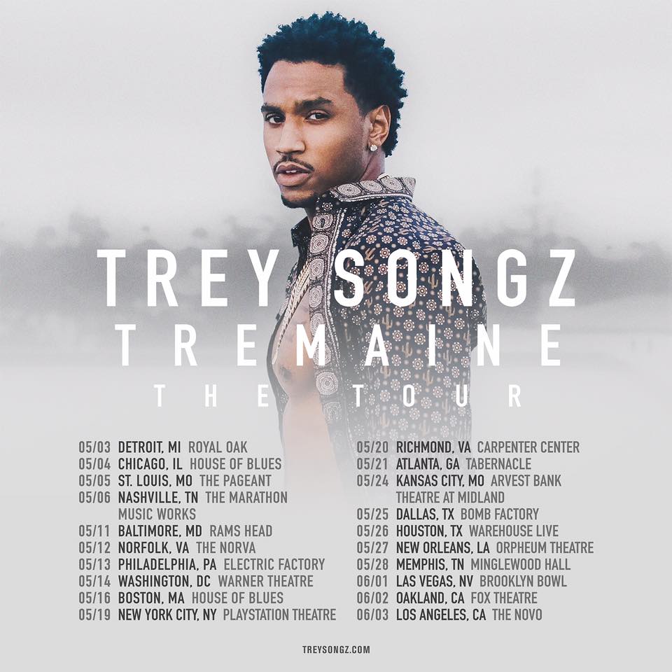 Trey Songz Announces “Tremaine The Tour” & Shares Track List For ‘Tremaine The Album’ [PEEP]