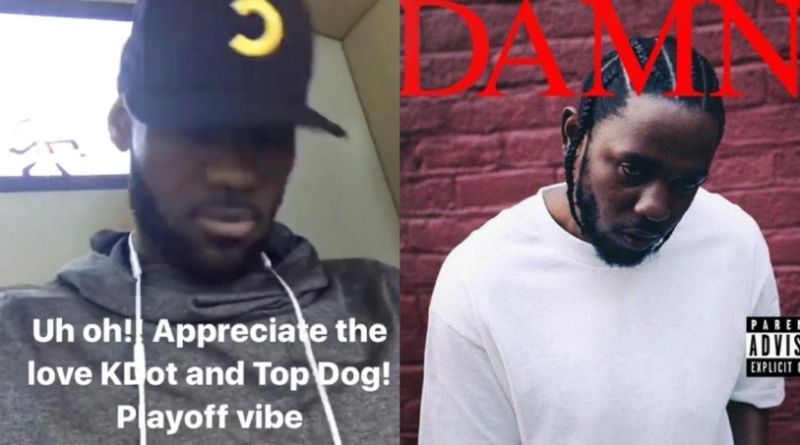 LeBron James Previews Tracks Off Kendrick Lamar’s ‘DAMN.’ Album [PEEP]