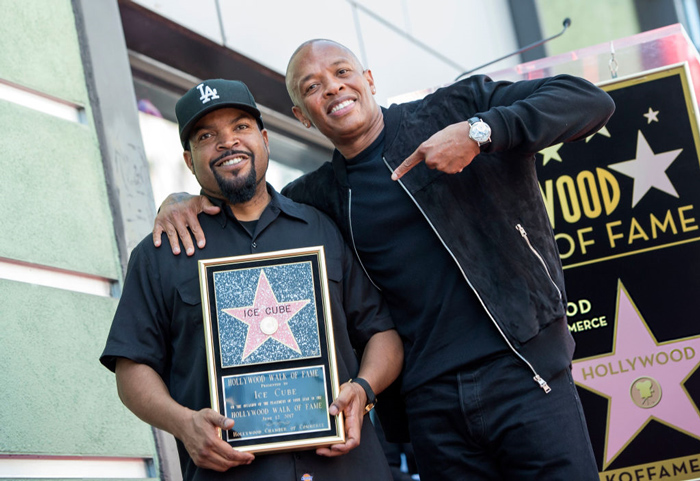 Ice Cube Gets His Star On The Hollywood Walk Of Fame [PEEP]
