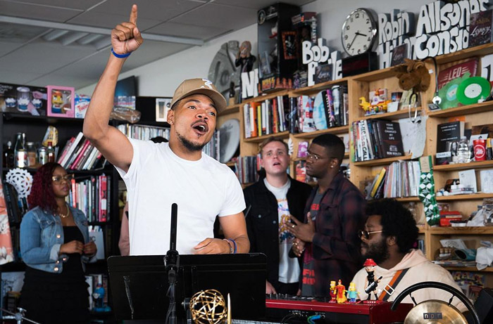 Chance The Rapper Performs On NPR’s “Tiny Desk Concert” [WATCH]