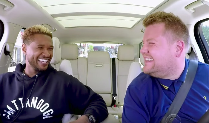 Usher Does Carpool Karaoke With James Corden [WATCH]