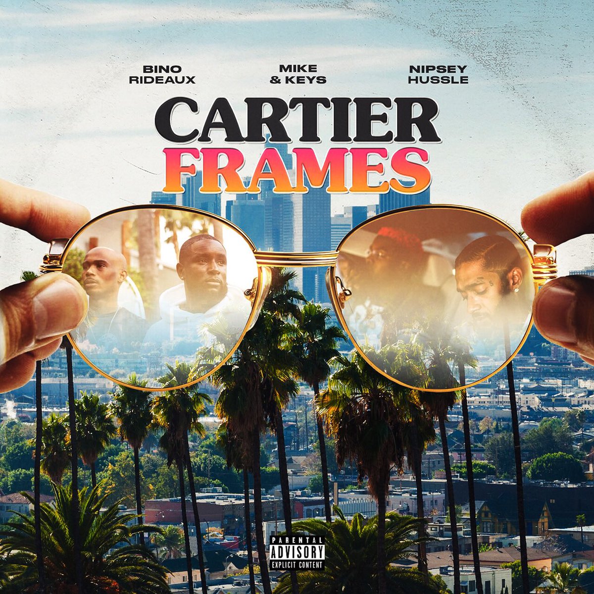 New Music: Bino Rideaux x Mike & Keys – “Cartier Frames” Feat. Nipsey Hussle [LISTEN]