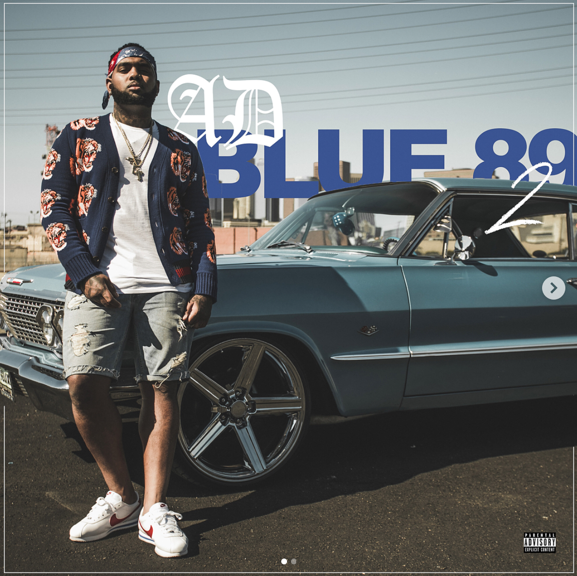 AD Announces Release Date For ‘Blue 89 C.2’ + Shares Track List [PEEP]