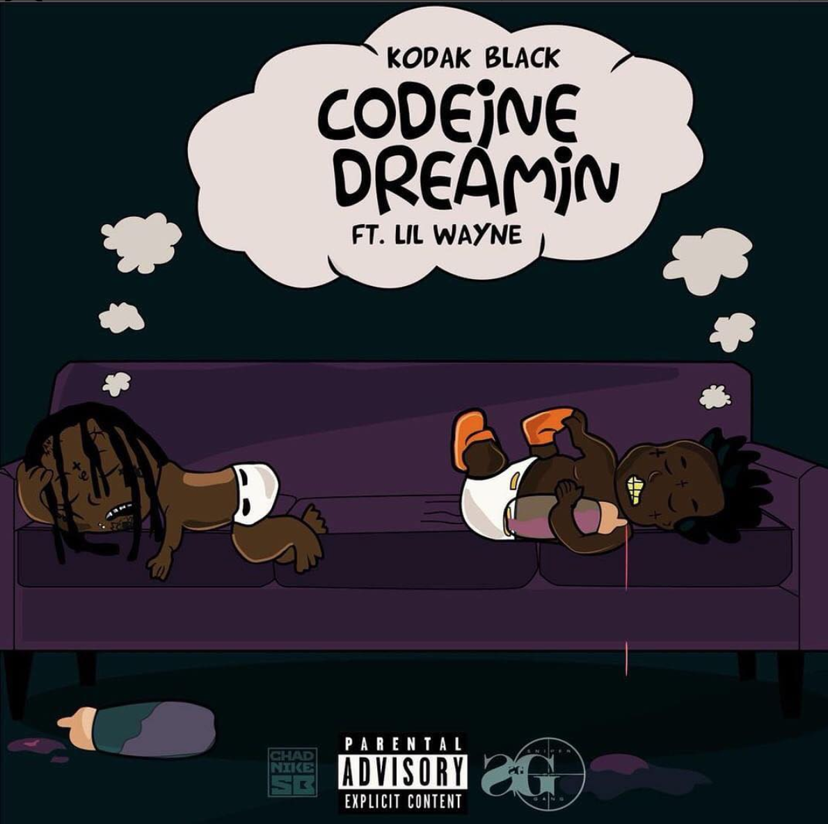 New Music: Kodak Black – “Codeine Dreaming” Feat. Lil Wayne [LISTEN]