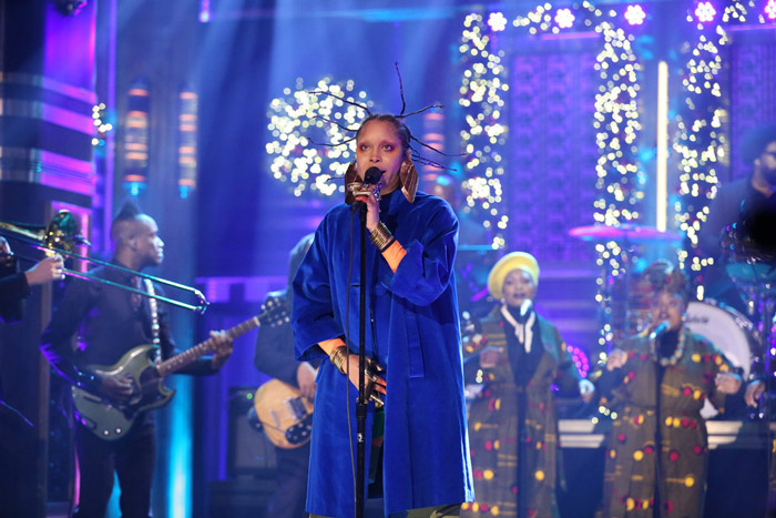 Erykah Badu Performs A Medley Of Songs On “The Tonight Show” [WATCH]