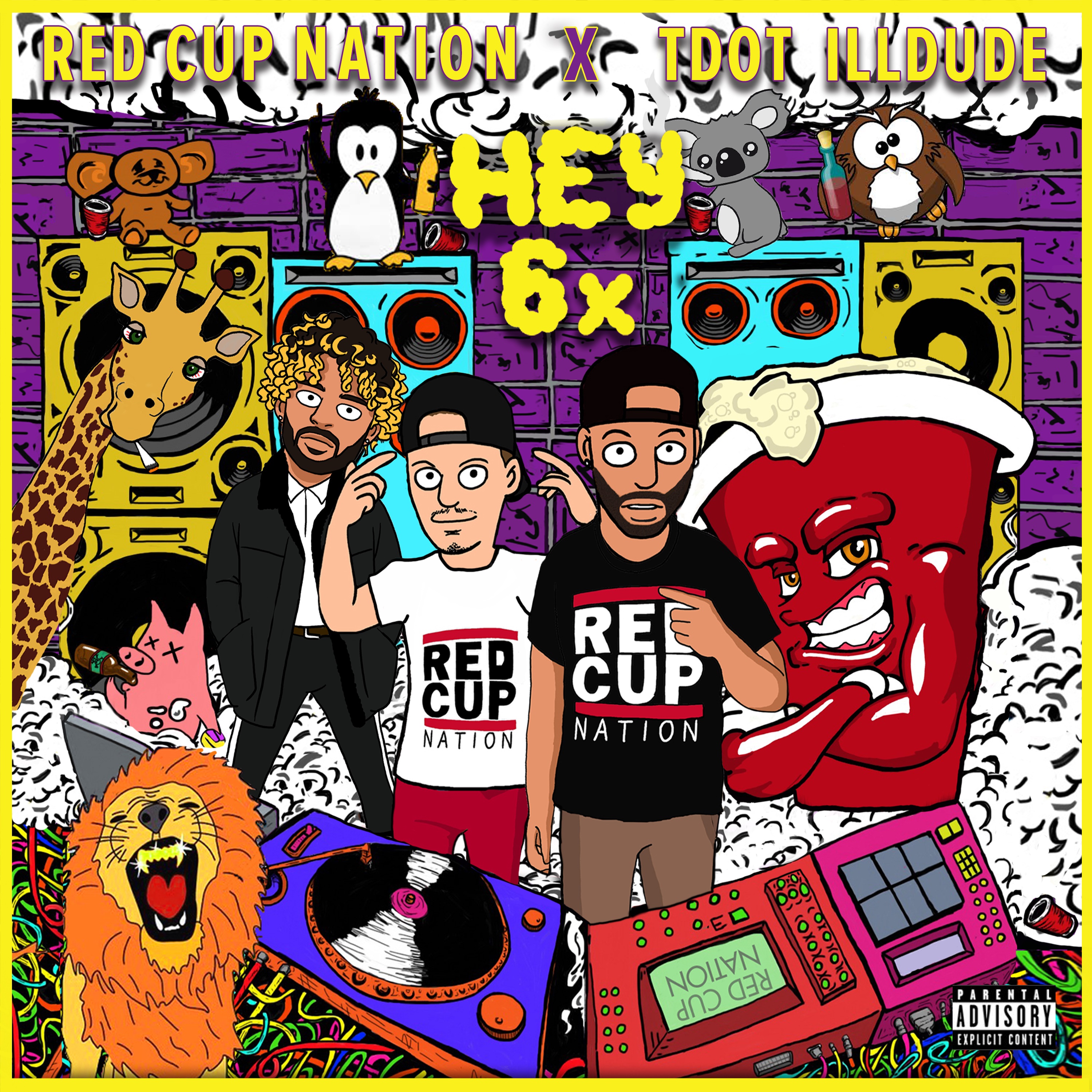 New Music: Red Cup Nation – “Hey 6X” Feat. Tdot Illdude [LISTEN]