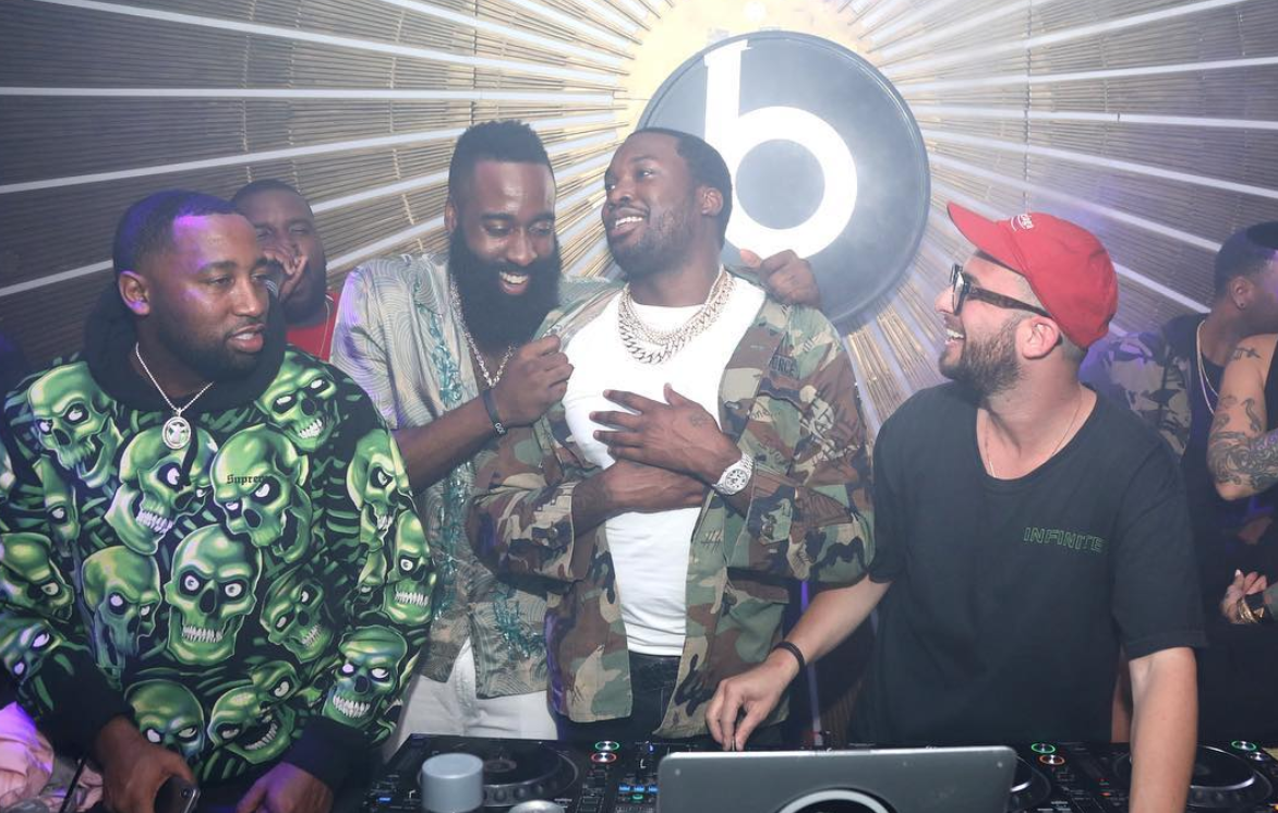 Justin Credible DJs James Harden’s MVP Celebration Party With Meek Mill, Ben Simmons & Others [PEEP]