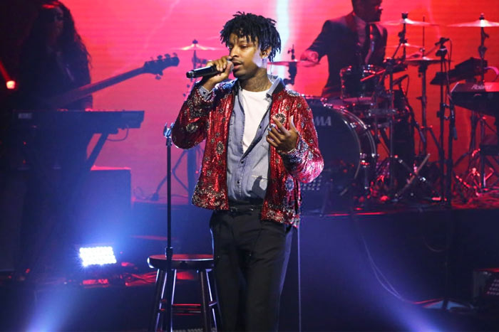 21 Savage Performs “A Lot” On “The Tonight Show” [WATCH]