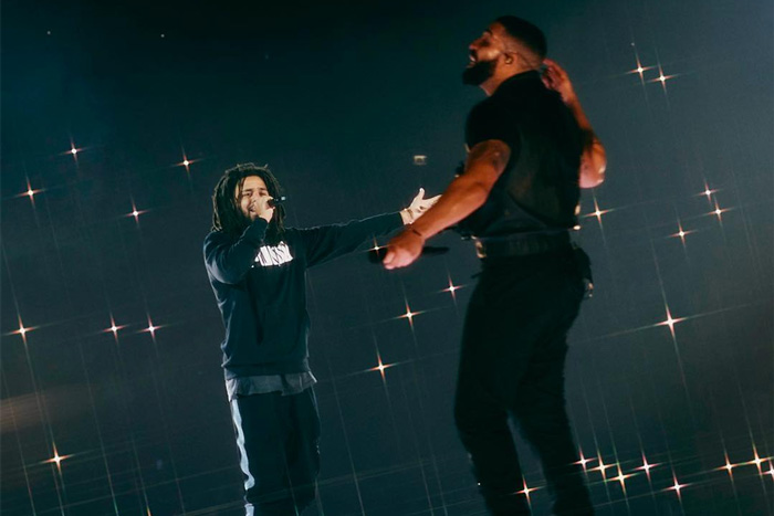 Drake & J. Cole Reunite On Stage & Tease New Music [PEEP]