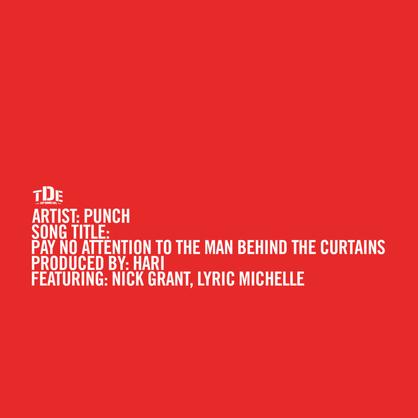 New Music: Punch – “Pay No Attention To The Man Behind The Curtain” Feat. Nick Grant & Lyric Michelle [LISTEN]