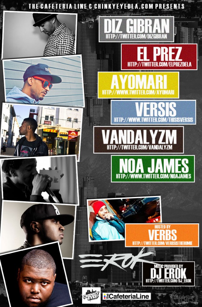 LA Event: Diz Gibran, El Prez, Ayomari & More @ The Airliner (5/19)