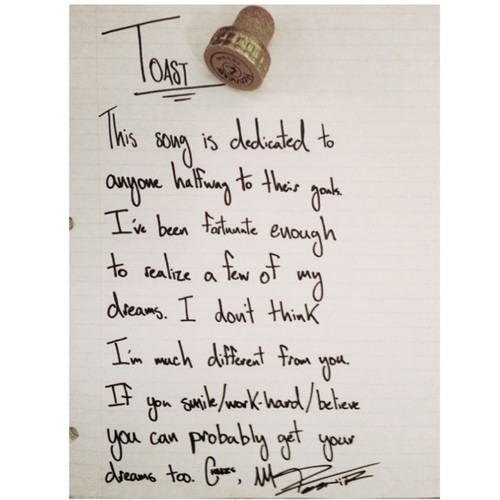 Mike Posner – Toast (Audio)