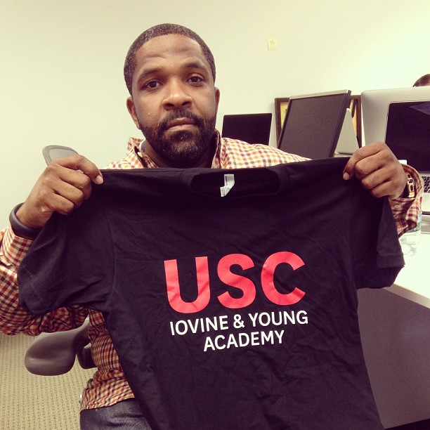 Fuzzy x USC shirt