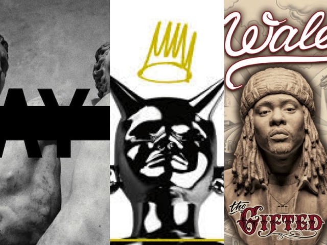 3 Albums Jay, Cole, Wale