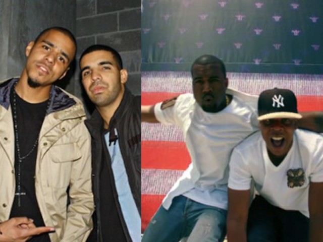 jcole and drake jay and kanye