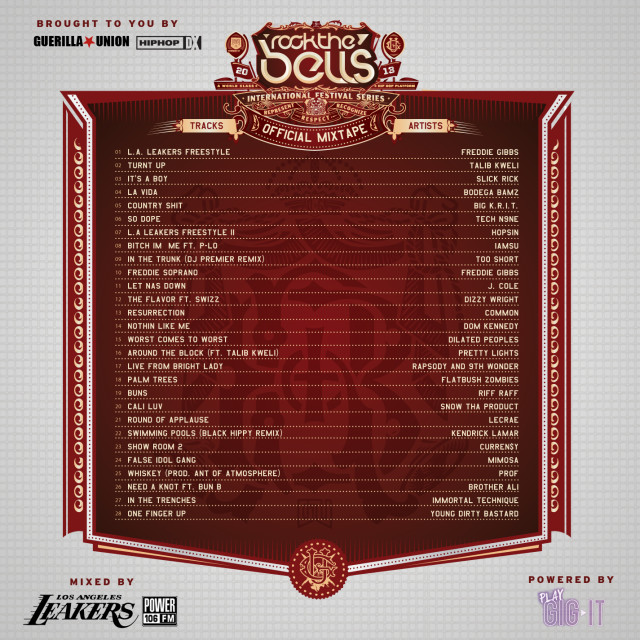 Rock the Bells Mixtape Vol II - Back