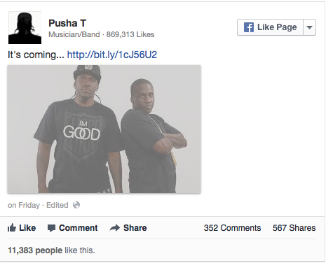 Pusha T Confirms New Clipse Album (News)