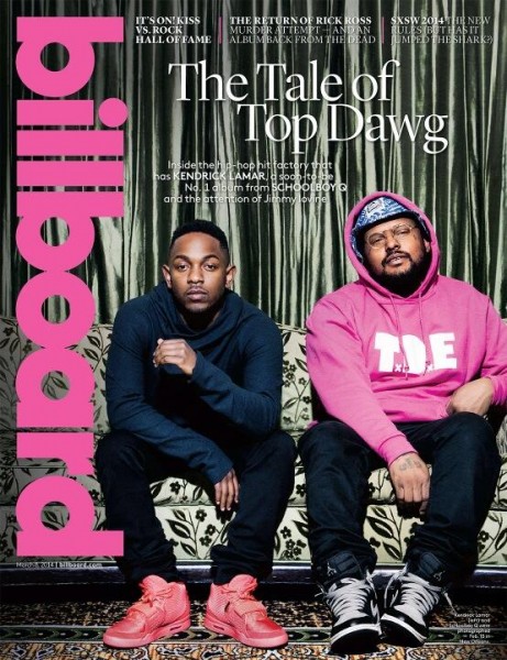 Kendrick Lamar & ScHoolboy Q Cover Billboard Magazine