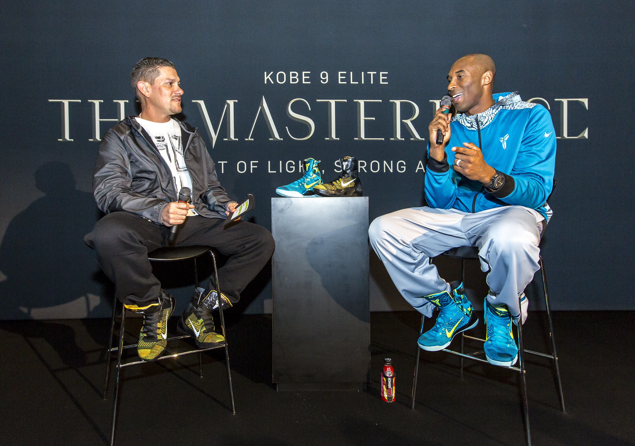 Kobe Bryant Interview from the Kobe IX Masterpiece event w/ Jeff Garcia (Audio)