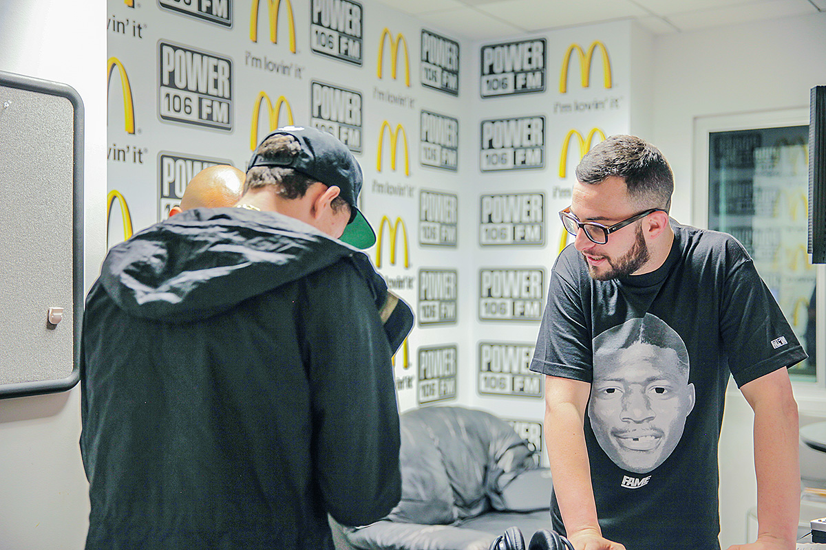 Logic Stops By The #LIFTOFF w/ J Cruz & Justin Credible (Photos)