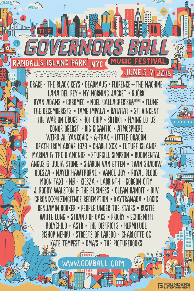 Drake & Lana Del Rey To Headline Governors Ball (News)