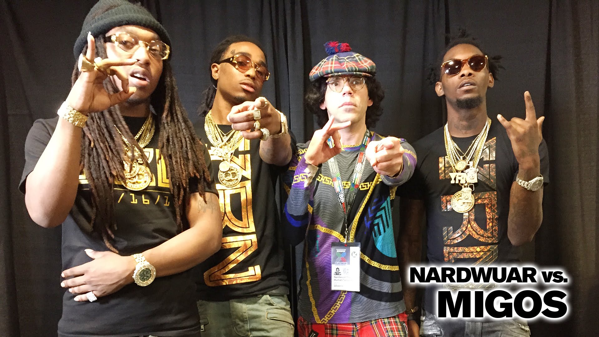 Nardwuar vs. Migos (Video)