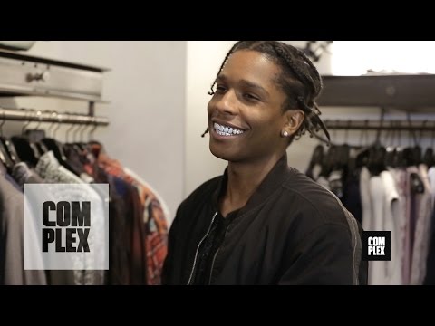 A$AP Rocky Goes Shopping With Complex At Maxfield (Video)