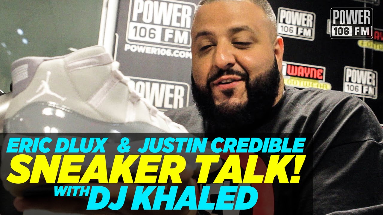 Sneaker Talk Alert with Dj Khaled, Eric DLux and Justin Credible (Video)