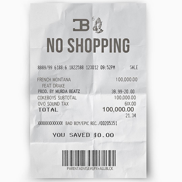 French Montana – “No Shopping” feat. Drake [AUDIO]