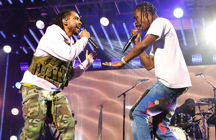 Miguel & Travis Scott Perform “Sky Walker” On “Jimmy Kimmel Live!” [WATCH]