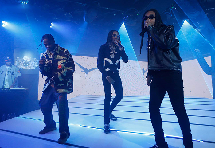 Travis Scott & Quavo Perform “Eye 2 Eye” On “Jimmy Kimmel Live!” [WATCH]