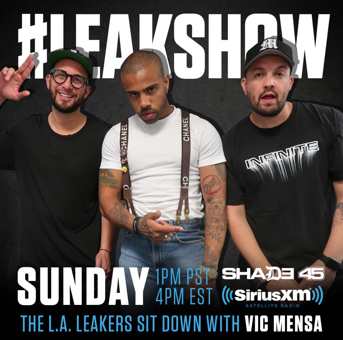 Check Out Our Playlist From Yesterday’s #LEAKSHOW On Shade 45 [PEEP]