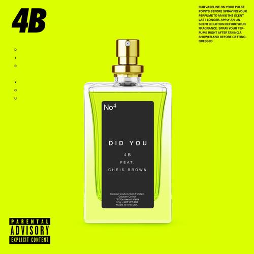 New Music: 4B – “Did You” Feat. Chris Brown [LISTEN]